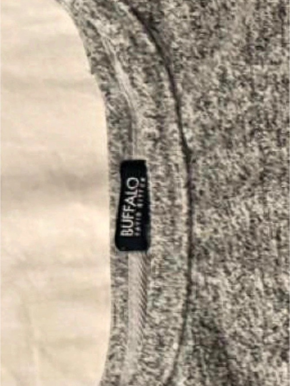 Buffalo Gray Script Top - Picture 3 of 3